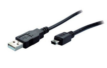 EAN 4017538034984 - S/CONN 1m USB 2.0 A - MiniUSB 2.0 B cable USB USB A Mini-USB B Negro imagen 1