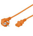 EAN 4040849952883 - Goobay 2m Power cable Naranja imagen 1