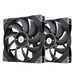 EAN 0841163076774 - Thermaltake TOUGHFAN 14 Carcasa del ordenador Ventilador 14 cm Negro 2 pieza(s) imagen 1