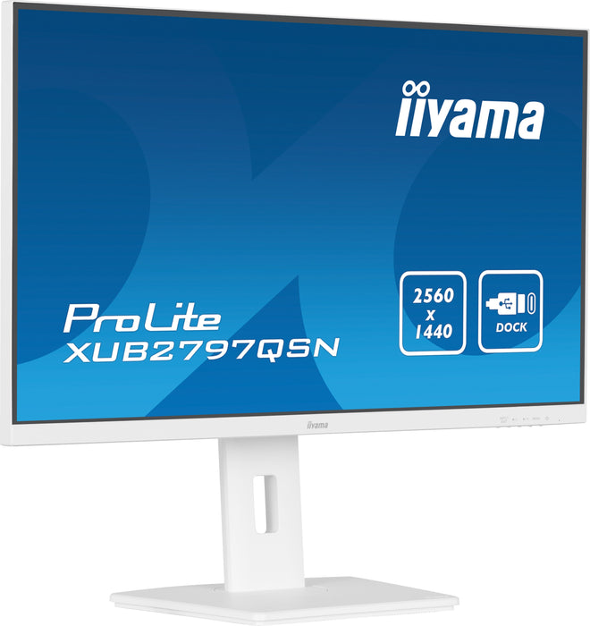 EAN 4948570125036 - iiyama G-MASTER XUB2797QSN-W2 pantalla para PC 68,6 cm (27") 2560 x 1440 Pixeles 4K Ultra HD LED Blanco imagen 4