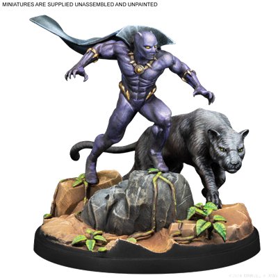 EAN 0841333126124 - Asmodee MCP: Black Panther & Namor 90 min Expansión de juego de mesa Guerra imagen 2