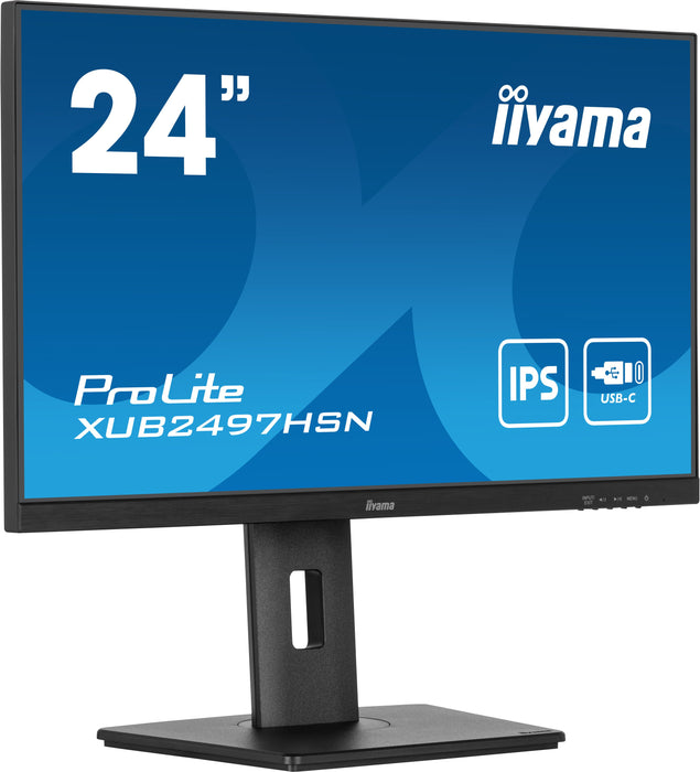 EAN 4948570124930 - iiyama ProLite XUB2497HSN-B2 pantalla para PC 60,5 cm (23.8") 1920 x 1080 Pixeles Full HD LED Negro imagen 3