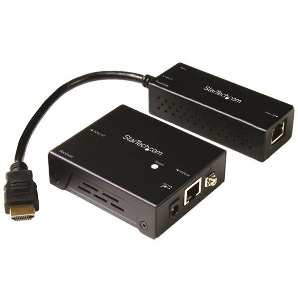 EAN 65030864916 - StarTech.com ST121HDBTDK extensor audio/video Transmisor y receptor de señales AV Negro imagen 1