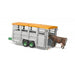 EAN 4001702022273 - BRUDER Livestock trailer with 1 cow parte y accesorio de modelo a escala Tráiler imagen 2