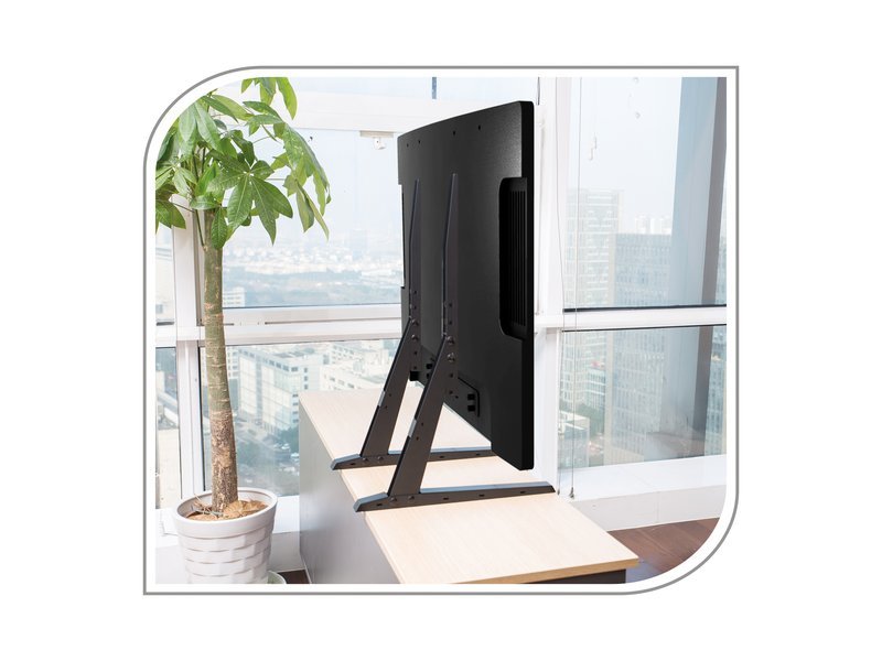 EAN 4251364706558 - PureMounts PM-TVS-02 soporte para monitor 165,1 cm (65") Escritorio Negro imagen 5