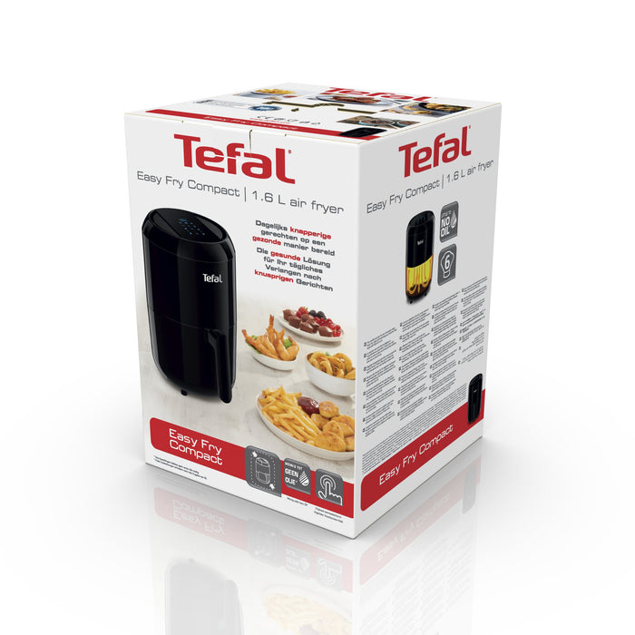 EAN 3045380016064 - Tefal Easy Fry EY3018 Sencillo 1,6 L Independiente Freidora de aire caliente Negro imagen 6