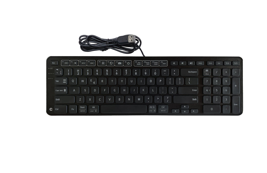 EAN 0743870051788 - Contour Design Balance teclado Oficina USB QWERTY Inglés de EE. UU. Negro imagen 1