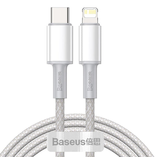 EAN 6953156231955 - Baseus CATLGD-A02 cable de conector Lightning 2 m Blanco imagen 1