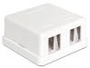 EAN 4043619862078 - DeLOCK 86207 conector 2x Keystone Blanco imagen 1