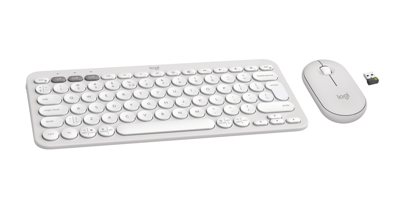 EAN 5099206115675 - Logitech 920-012240 teclado Ratón incluido Universal RF Wireless + Bluetooth QWERTY Internacional de EE.U imagen 7