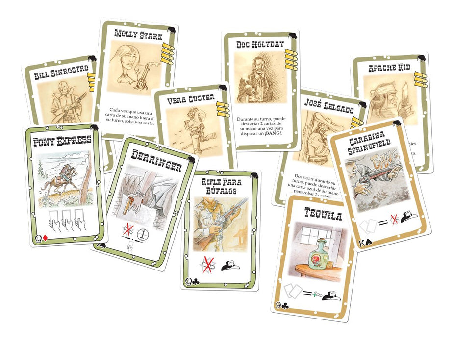 EAN 8435407601956 - Asmodee EEDVBA02 juego de tablero Bang! Dodge City 30 min Juego De Cartas Interpretación de roles imagen 2