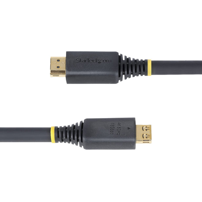 EAN 0065030916363 - StarTech.com HDMI2-CABLE-GRIP-20F cable HDMI 6,1 m HDMI tipo A (Estándar) Negro imagen 4