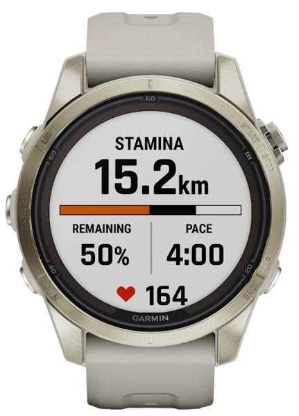 EAN 753759317652 - Garmin fēnix 7S Pro 3,05 cm (1.2") MIP 42 mm Digital 240 x 240 Pixeles Pantalla táctil Oro, Luz metálico W imagen 6