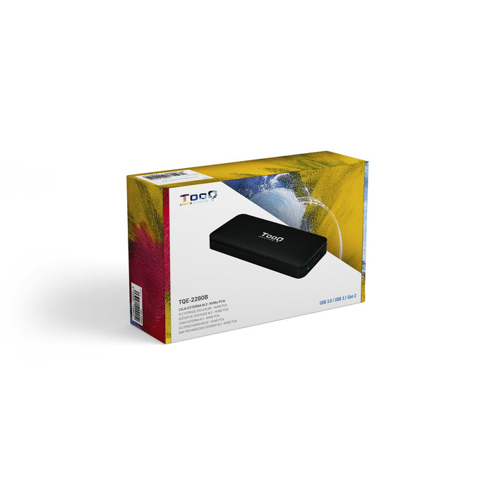 EAN 8433281009912 - TooQ TQE-2280B caja para disco duro externo Caja externa para unidad de estado sólido (SSD) Negro M.2 imagen 9