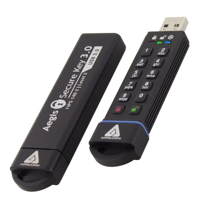 EAN 0708326914239 - Apricorn ASK3 unidad flash USB 16 GB USB tipo A 3.2 Gen 2 (3.1 Gen 2) Negro imagen 1