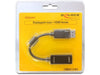 EAN 4043619618491 - DeLOCK 61849 adaptador de cable de vídeo 0,125 m DisplayPort HDMI tipo A (Estándar) Negro imagen 2