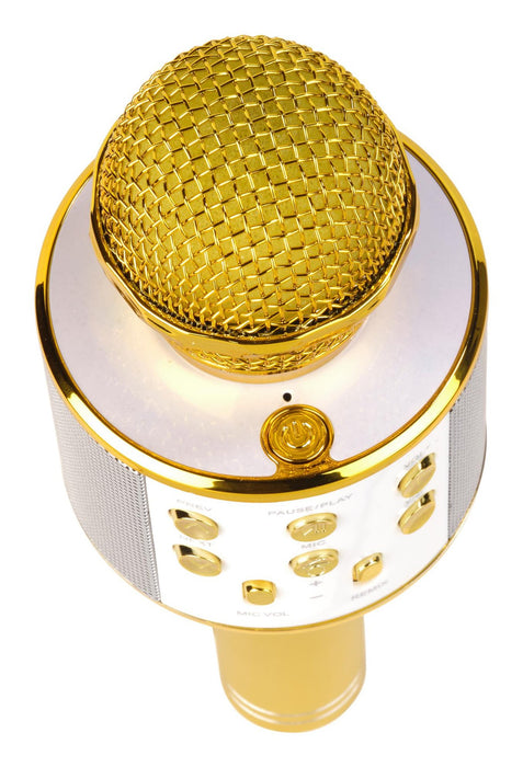EAN 5706751068423 - Denver KMS-20GOMK2 micrófono Oro Micrófono para karaoke imagen 2