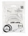 EAN 8716309082280 - Gembird MicroUSB B - USB A, 0.5m cable USB USB 2.0 0,5 m Micro-USB B Blanco imagen 4