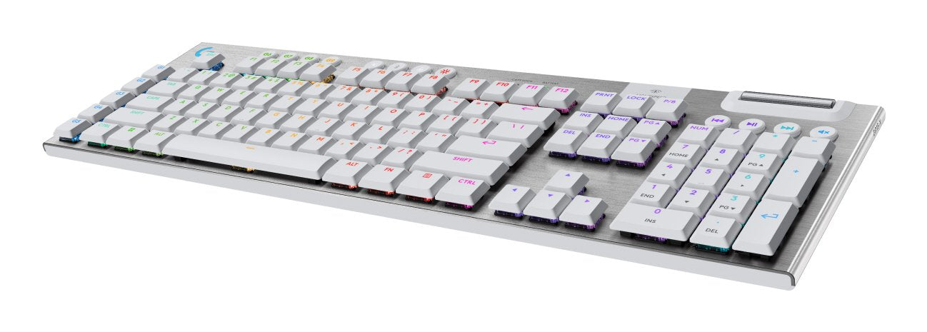 EAN 5099206121805 - Logitech G 920-012686 teclado Juego USB + RF Wireless + Bluetooth QWERTZ Alemán Blanco imagen 2