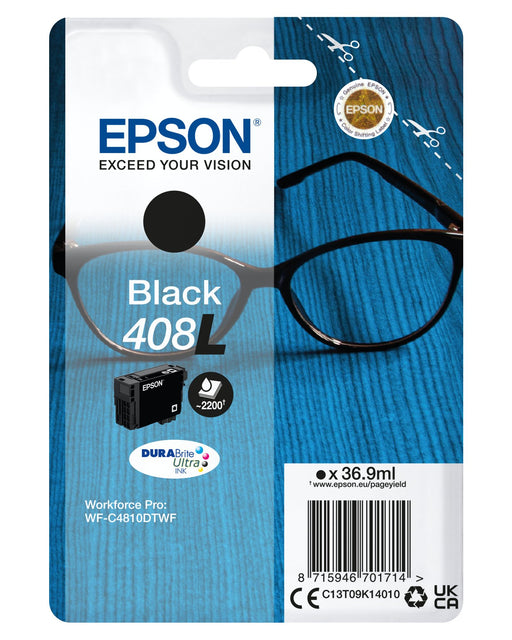 EAN 8715946701714 - Epson C13T09K14010 cartucho de tinta 1 pieza(s) Original Rendimiento estándar Negro imagen 1