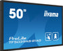 EAN 4948570123889 - iiyama TF5039AS-B1AG pantalla de señalización Pantalla plana para señalización digital 125,7 cm (49.5") L imagen 3