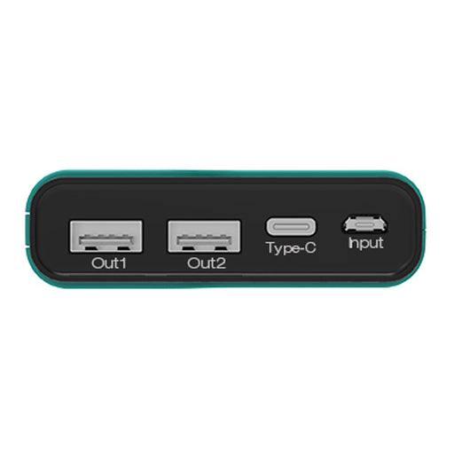 EAN 4040895004314 - RealPower PB-15000C 15000 mAh Negro, Verde imagen 2