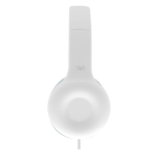 EAN 3303170107225 - T'nB CSKID3 auricular y casco Auriculares Alámbrico Diadema Música Turquesa, Blanco imagen 2