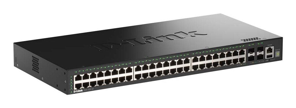 EAN 790069474521 - D-Link DGS-1530-52/E switch Gestionado L2 Gigabit Ethernet (10/100/1000) Negro imagen 1