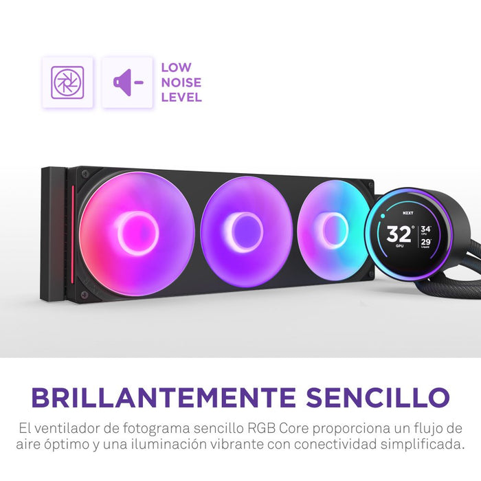 EAN 5056547204185 - NZXT Kraken Elite 360 RGB Procesador Sistema de refrigeración líquida todo en uno 12 cm Negro 1 pieza(s) imagen 11