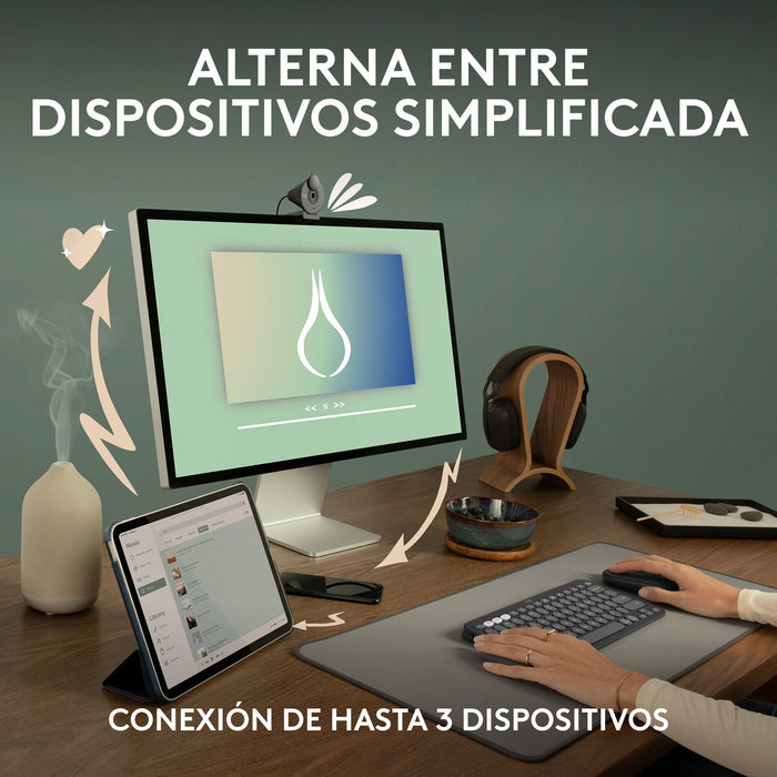 EAN 5099206110410 - Logitech 910-007014 ratón Viajes Ambidextro RF Wireless + Bluetooth Óptico 4000 DPI imagen 10