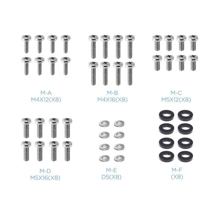 EAN 8433281009745 - TooQ DB1402TN-B soporte para monitor 68,6 cm (27") Escritorio Negro, Rojo imagen 12