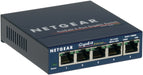 EAN 0606449029673 - NETGEAR GS105 No administrado Gigabit Ethernet (10/100/1000) Azul imagen 1