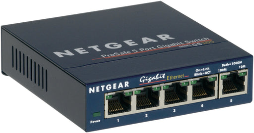EAN 0606449029673 - NETGEAR GS105 No administrado Gigabit Ethernet (10/100/1000) Azul imagen 1