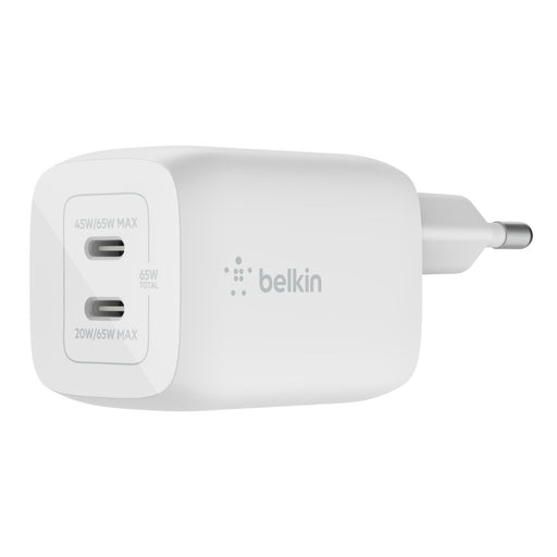 EAN 0745883840656 - Belkin WCH013vfWH Portátil, Smartphone, Tableta Blanco Corriente alterna Carga rápida Interior imagen 1