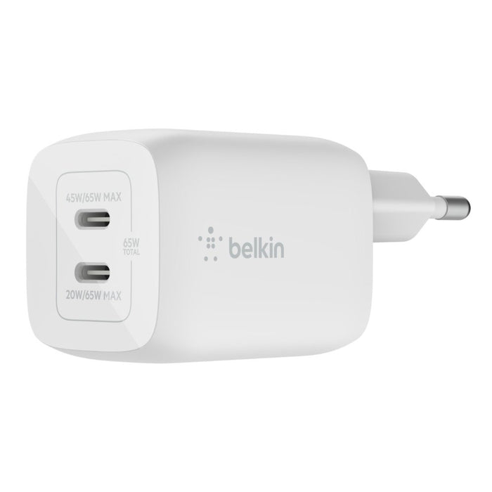 EAN 0745883840656 - Belkin WCH013vfWH Portátil, Smartphone, Tableta Blanco Corriente alterna Carga rápida Interior imagen 1
