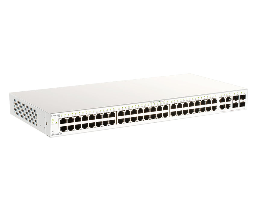EAN 0790069442971 - D-Link DBS-2000-52 switch Gestionado L2 Gigabit Ethernet (10/100/1000) Gris imagen 2