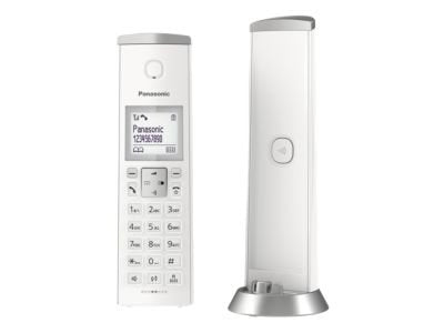 EAN 5025232871919 - Panasonic KX-TGK212SP Teléfono DECT Identificador de llamadas Plata, Blanco imagen 9