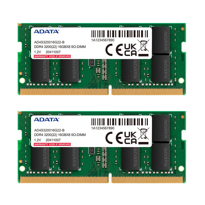 EAN 4711085932655 - ADATA AD4S32008G22-DTGN módulo de memoria 16 GB 2 x 8 GB DDR4 imagen 2