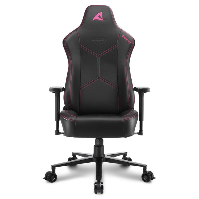EAN 4044951034819 - Sharkoon SGS30 Silla para videojuegos universal Asiento acolchado tapizado Negro, Rosa imagen 5