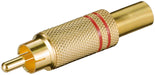 EAN 4040849112805 - Goobay 11280 conector RCA Oro, Rojo imagen 1