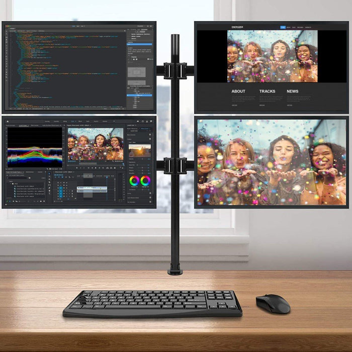 EAN 8054529027521 - Techly ICA-LCD 382-Q soporte para monitor 68,6 cm (27") Escritorio Negro imagen 6