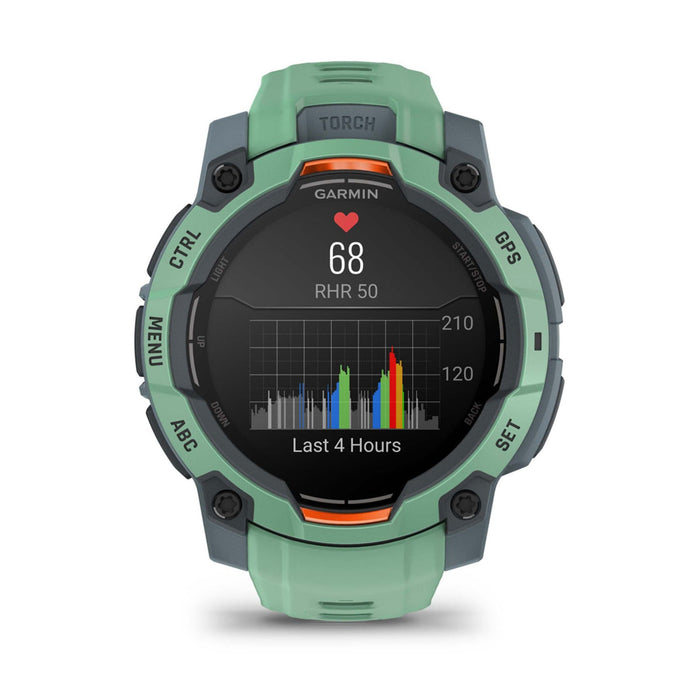 EAN 0753759339494 - Garmin Instinct 3 AMOLED 3,05 cm (1.2") 45 mm Digital 390 x 390 Pixeles Pantalla táctil Verde GPS (satéli imagen 5