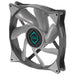 EAN 1230000071161 - Iceberg Thermal IceGALE Xtra Carcasa del ordenador Ventilador 14 cm Gris 1 pieza(s) imagen 2