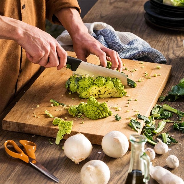 EAN 6424002011040 - Fiskars 1051761 cuchillo de cocina Acero inoxidable 1 pieza(s) Cuchillo Santoku imagen 3