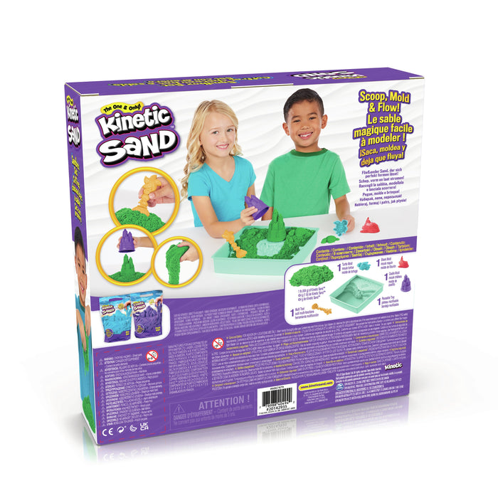 EAN 0778988404942 - Kinetic Sand KNS ACK Sandbox Set V2 Green FR GML imagen 6
