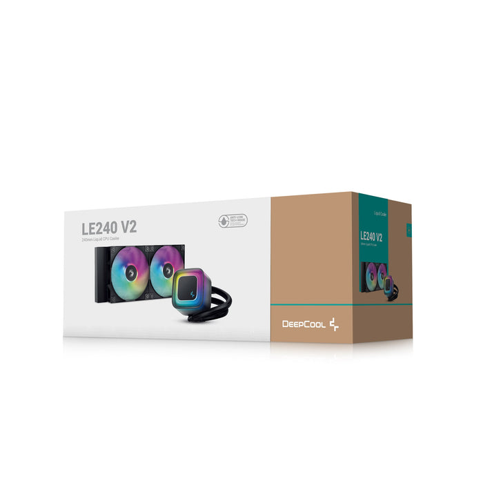 EAN 6933412729211 - DeepCool LE240 V2 Procesador Sistema de refrigeración líquida todo en uno 12 cm Negro imagen 6