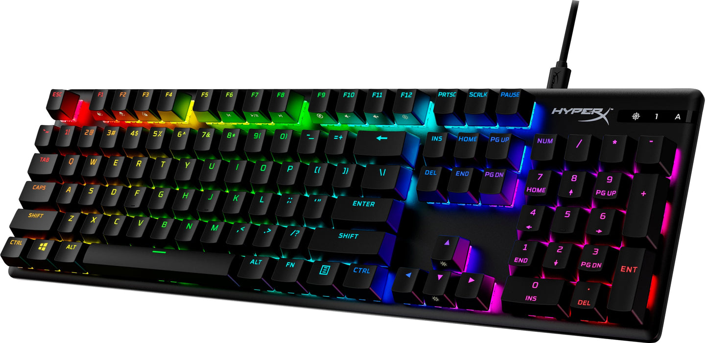 EAN 0196337969735 - HyperX Alloy Origins PBT HX Blue Gaming Keyboard teclado Juego USB Negro imagen 10