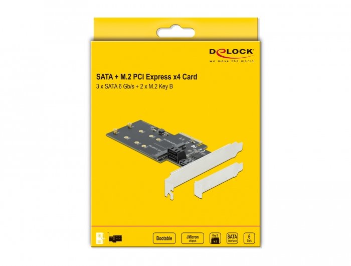 EAN 4043619904990 - DeLOCK 90499 tarjeta y adaptador de interfaz Interno M.2, SATA imagen 4