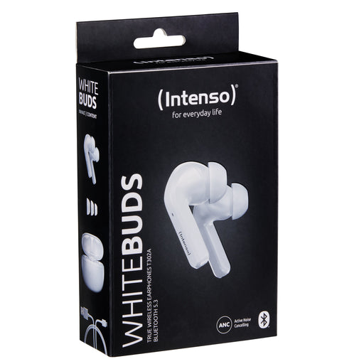 EAN 4034303033027 - Intenso White Buds T302A Auriculares True Wireless Stereo (TWS) Dentro de oído Llamadas/Música/Deporte/Us imagen 2