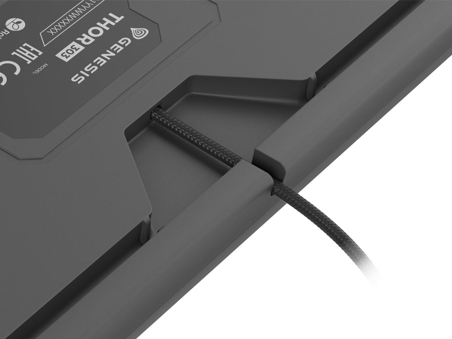 EAN 5901969444582 - GENESIS Thor 303 teclado Juego USB QWERTY Inglés de EE. UU. Abedul imagen 7